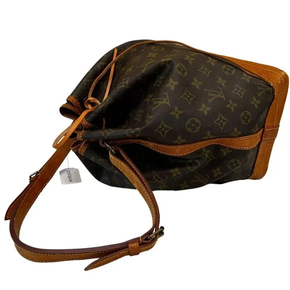 Authentic Louis Vuitton Shoulder Bag Noe Monogram Used LV Handbag Vintage - Picture 4 of 13